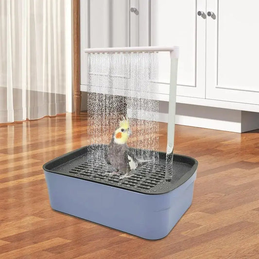 Bird Bath Shower Tub - Love Bird Cages