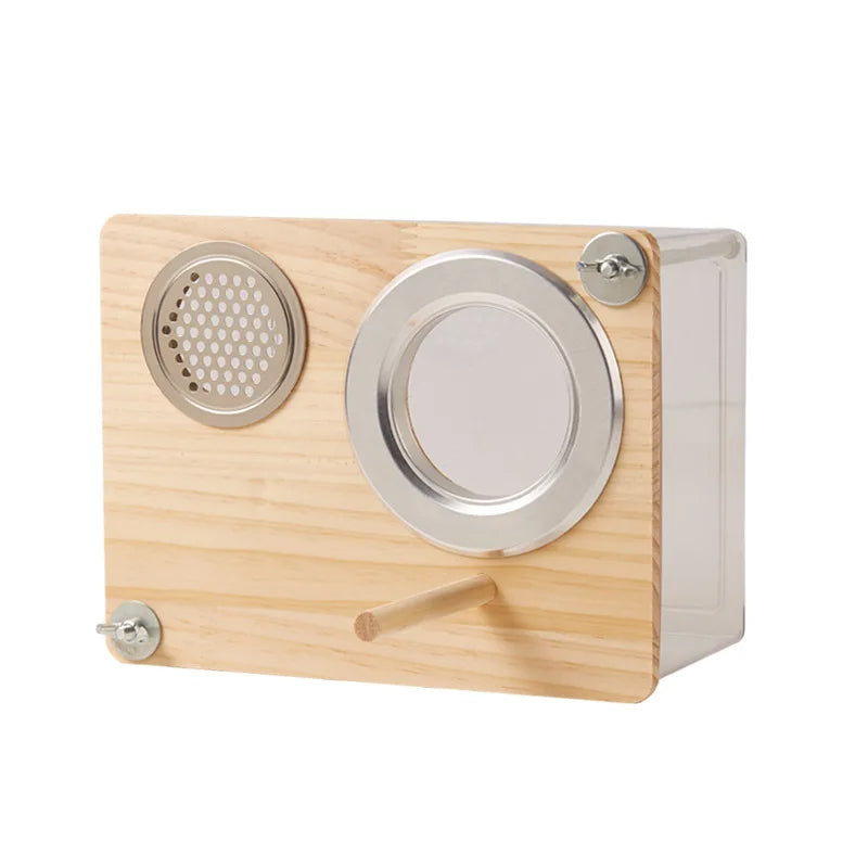 Budgie Wood Bird House - Love Bird Cages