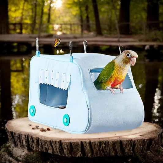 Car Shape Cooling Sleeping Cage - Love Bird Cages