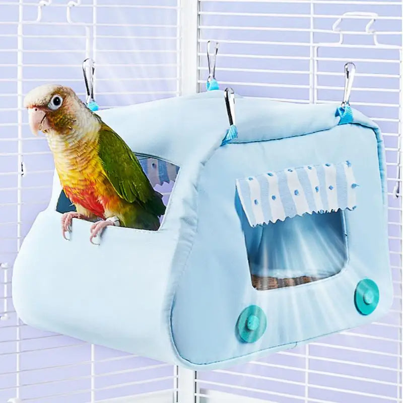 Car Shape Cooling Sleeping Cage - Love Bird Cages