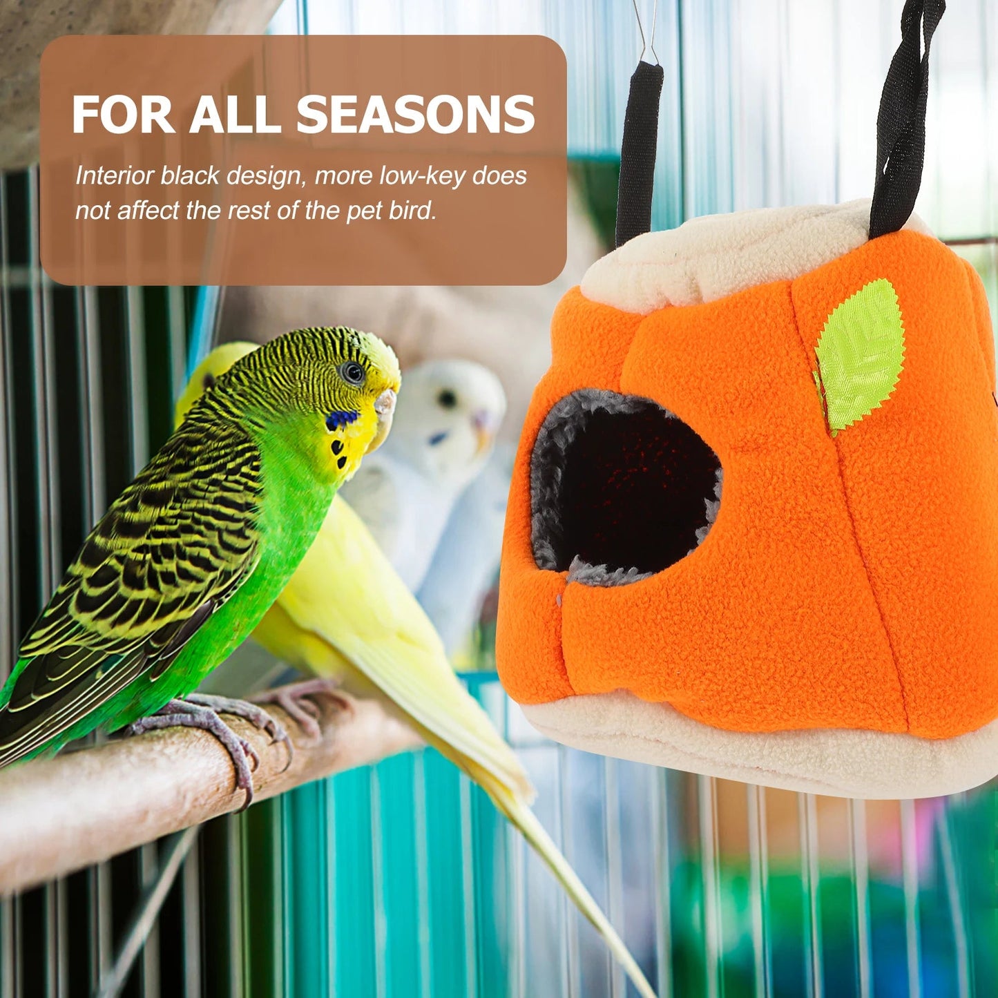 Cotton Bird Tent Bed - Love Bird Cages