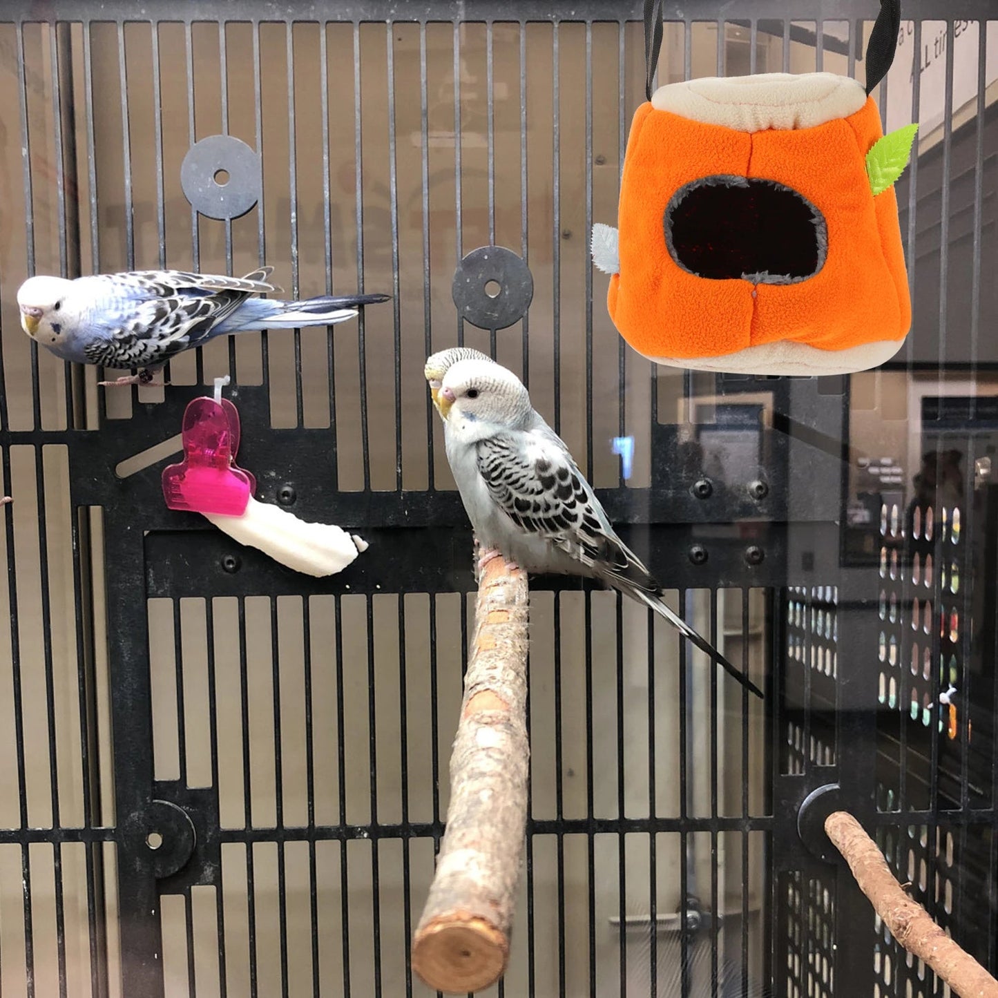 Cotton Bird Tent Bed - Love Bird Cages