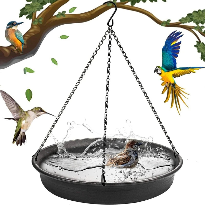 Dish Tray Bird Bath Tub - Love Bird Cages