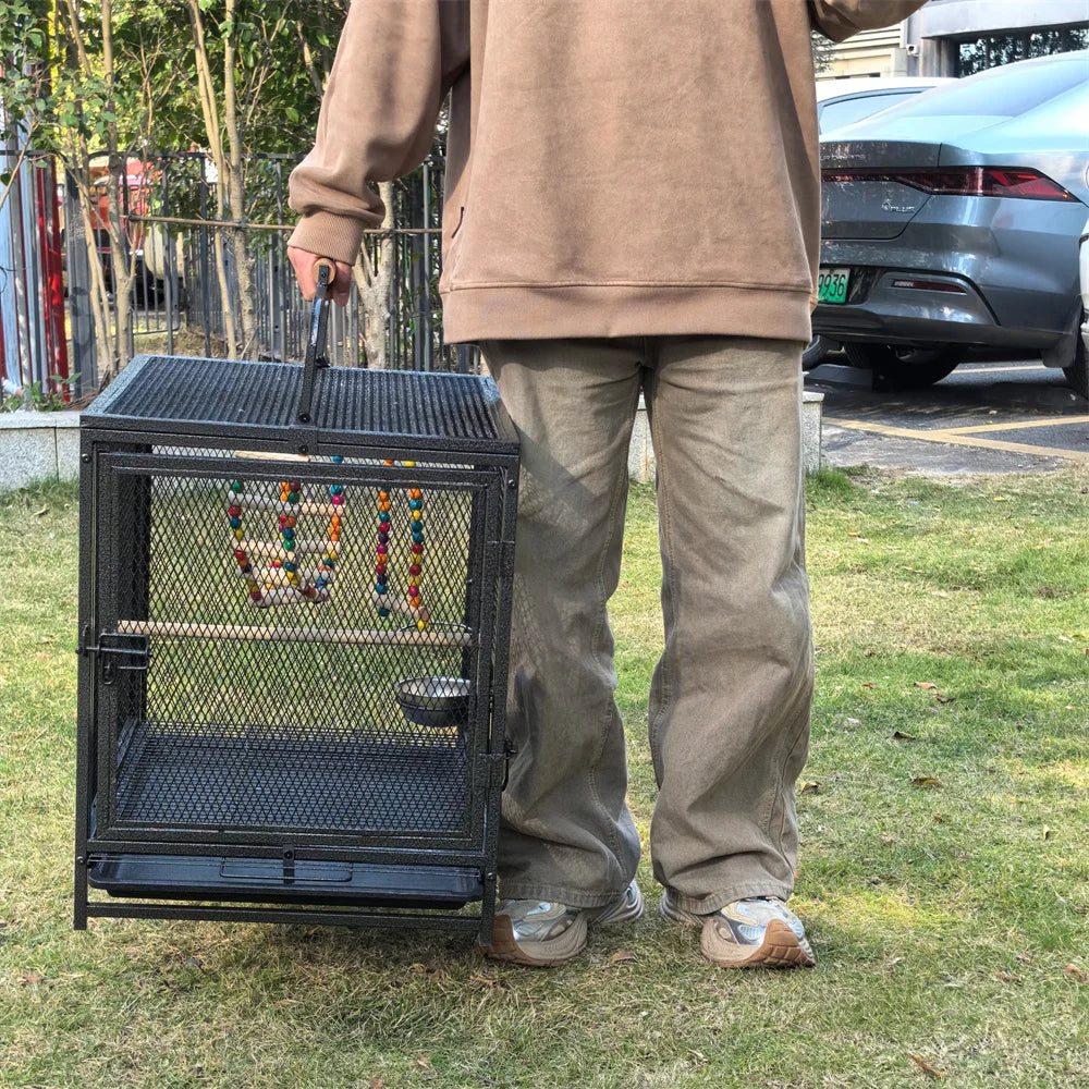Heavy Duty Iron Cage - Love Bird Cages
