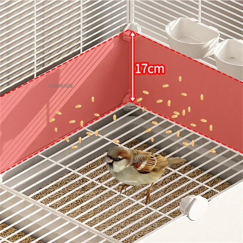 Large Luxury Villa Parrot Cage - Love Bird Cages