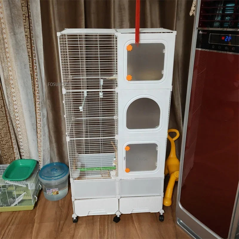 Large Luxury Villa Parrot Cage - Love Bird Cages