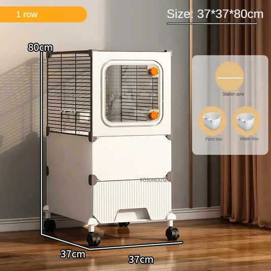 Large Luxury Villa Parrot Cage - Love Bird Cages