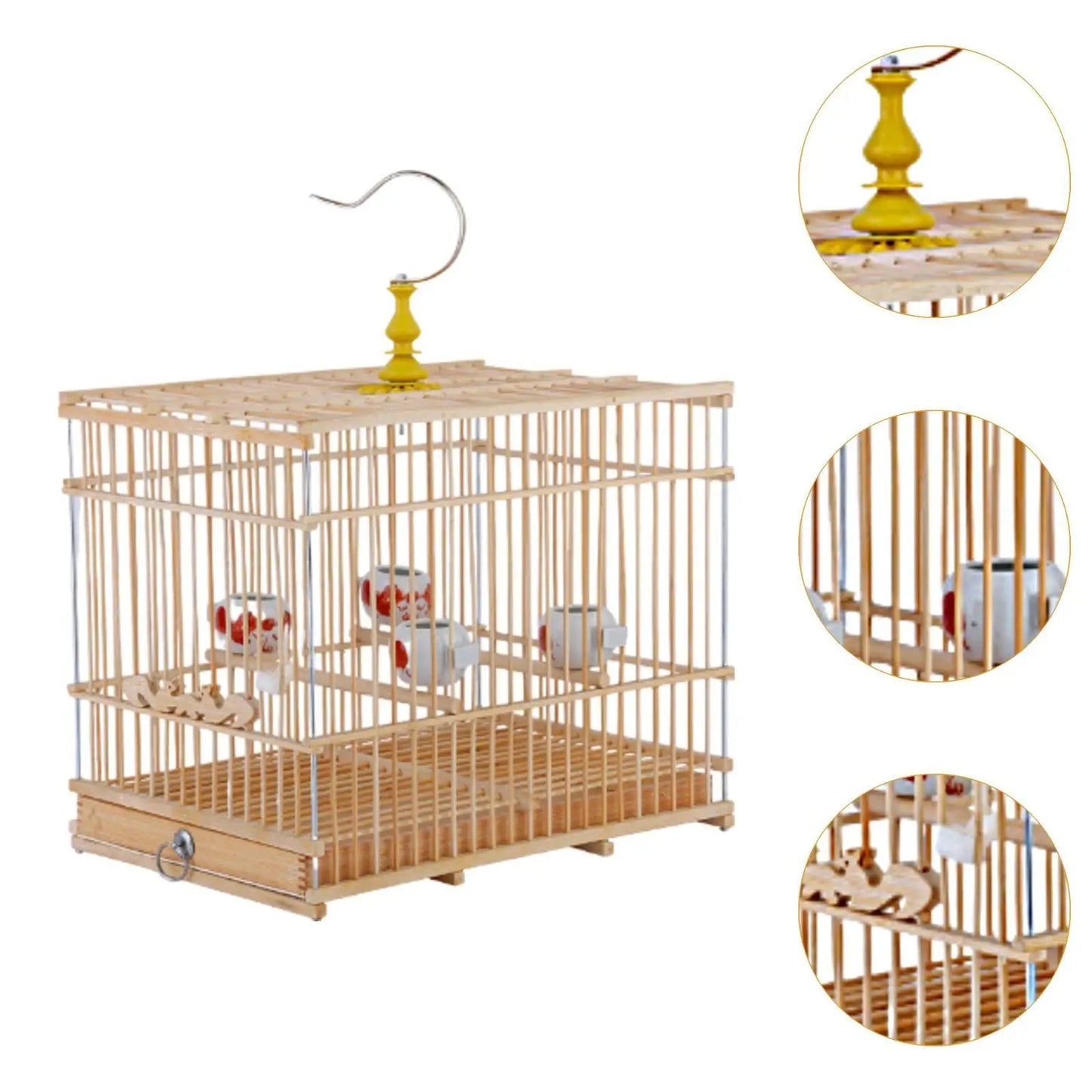 Outdoor Hanging Bird Cage - Love Bird Cages