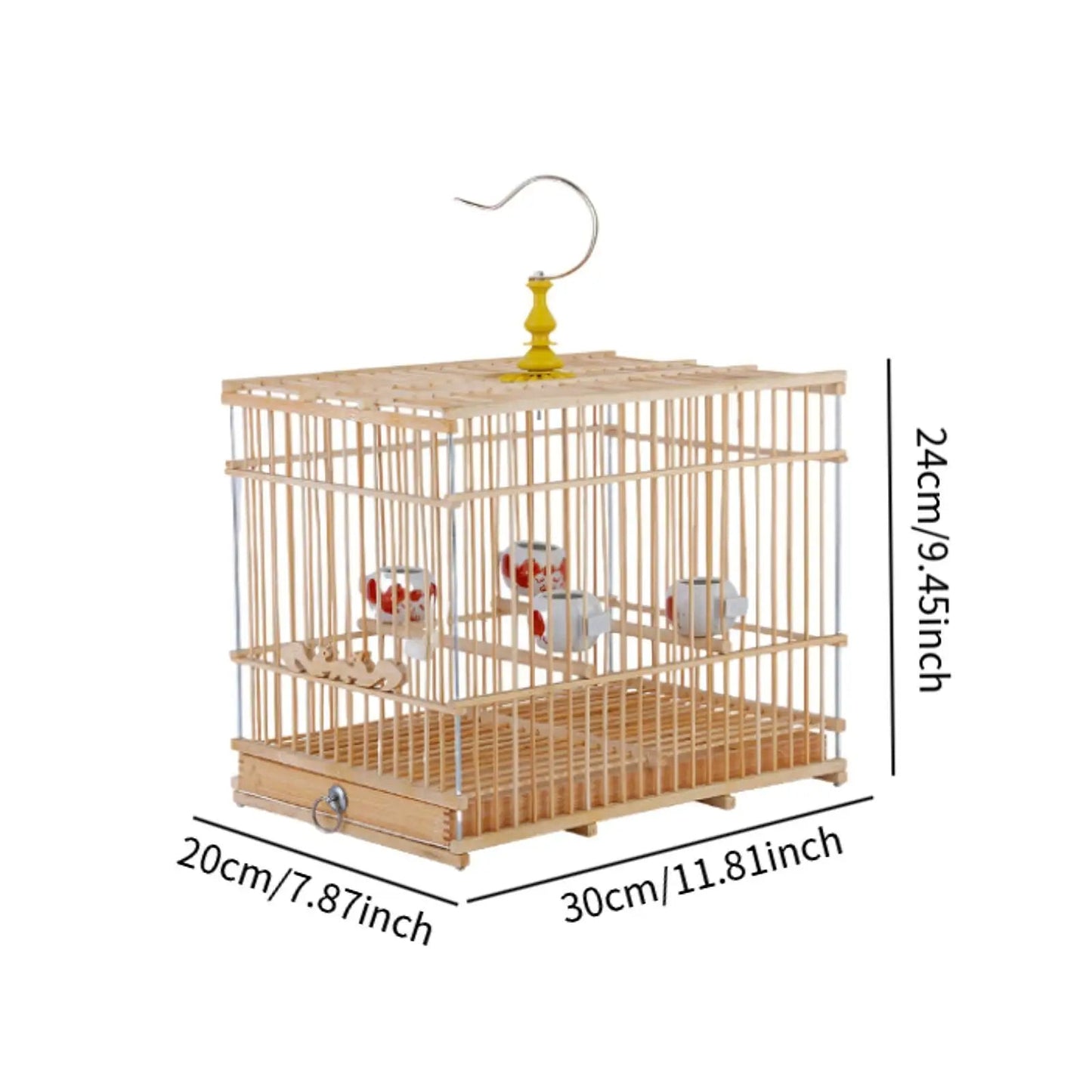 Outdoor Hanging Bird Cage - Love Bird Cages