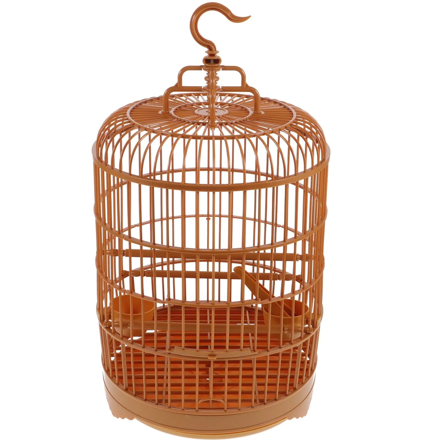Round Plastic Bird Cage - Love Bird Cages