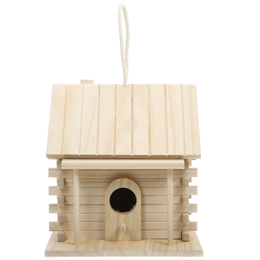 Wooden Bird House - Love Bird Cages