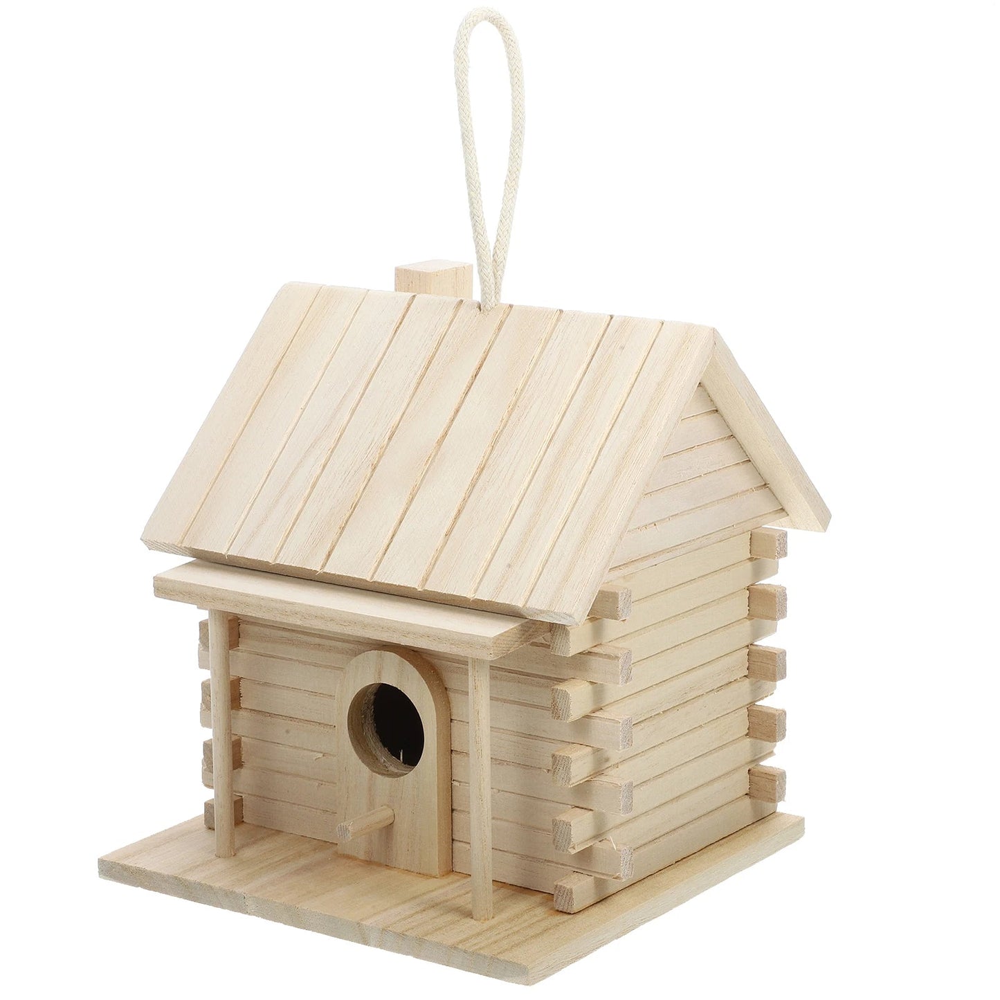 Wooden Bird House - Love Bird Cages