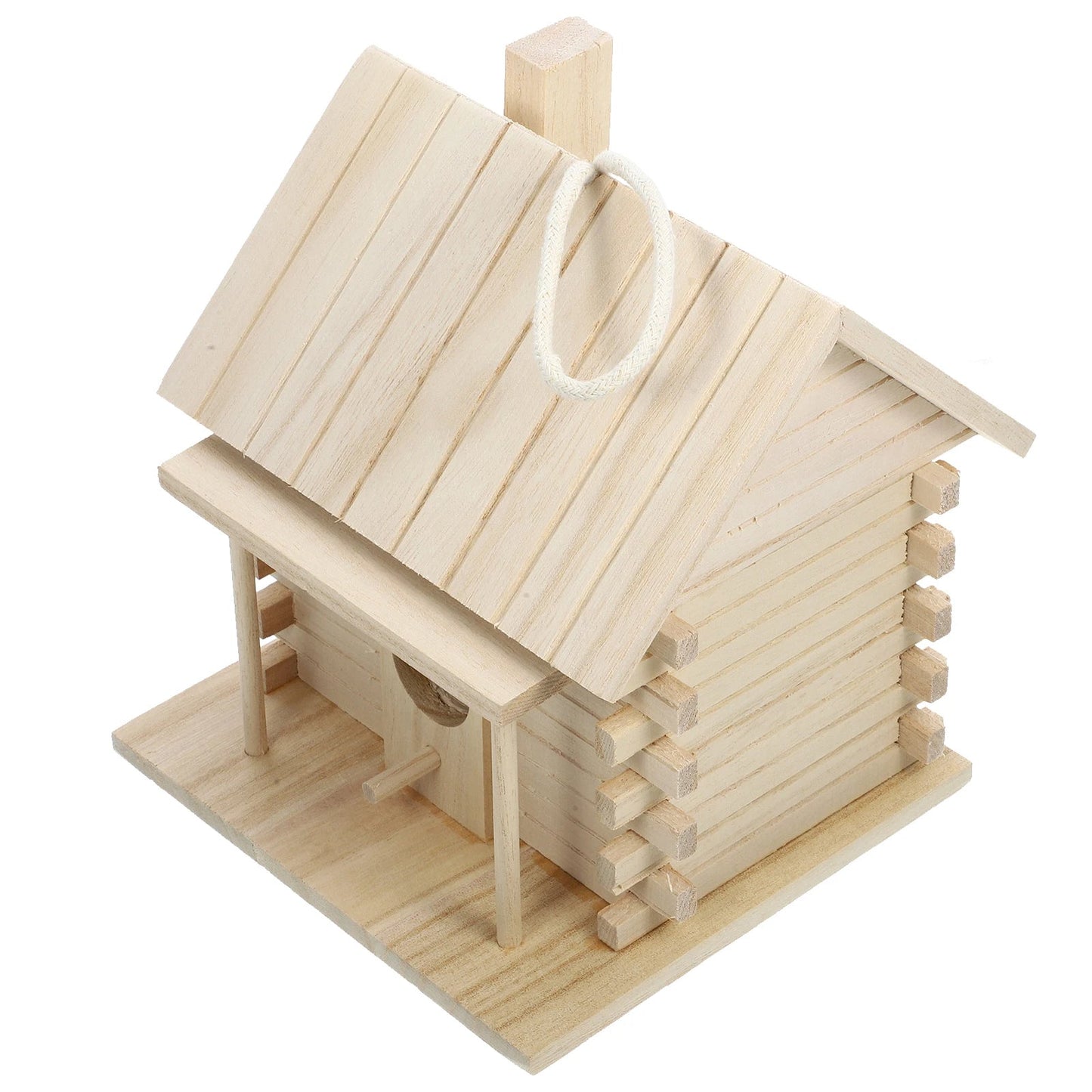 Wooden Bird House - Love Bird Cages