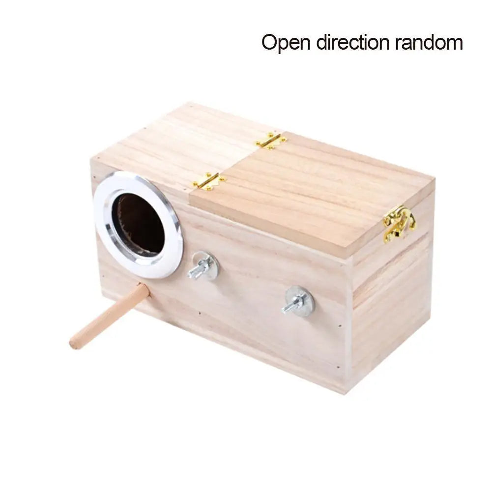 Wooden Breeding Box - Love Bird Cages