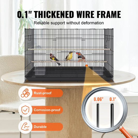 30inch Pet Bird Metal Cage - Love Bird Cages