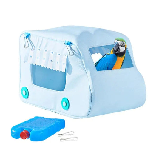 Car Shape Cooling Sleeping Cage - Love Bird Cages