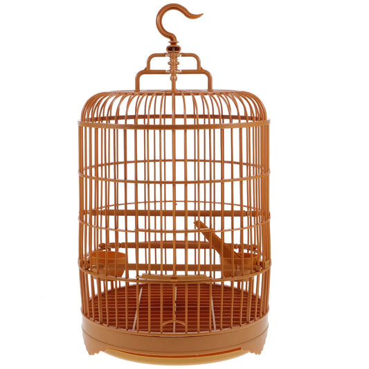 Round Plastic Bird Cage - Love Bird Cages