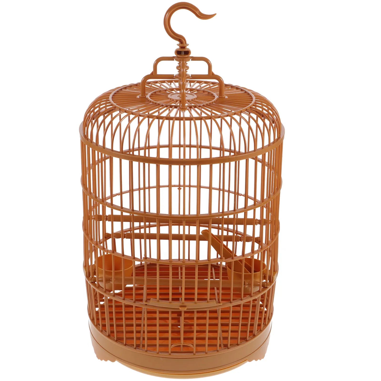 Round Plastic Bird Cage - Love Bird Cages
