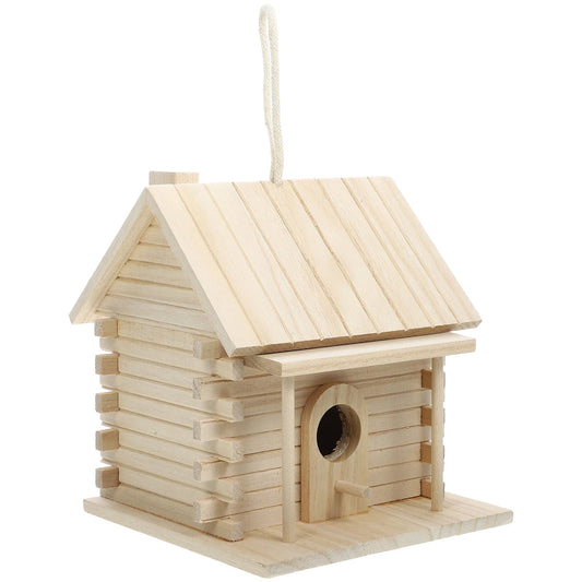 Wooden Bird House - Love Bird Cages